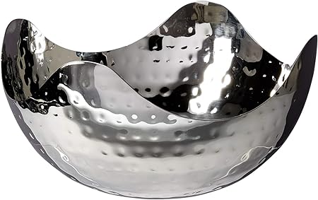 Wave Serving Bowl Stainless Steel | 8 Inchs