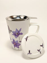 Load image into Gallery viewer, Humming Bird Mug with Strainer
