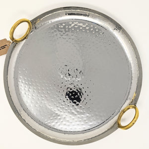 Golden Ring Round Tray | 12.5" Wide