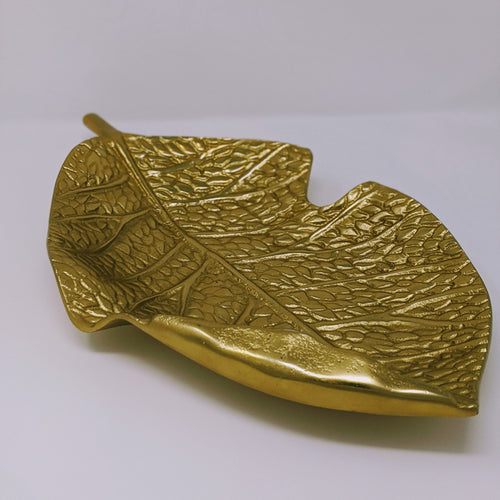 Ginkgo Leaf Shape Decor - Gold
