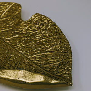 Ginkgo Leaf Shape Decor - Gold