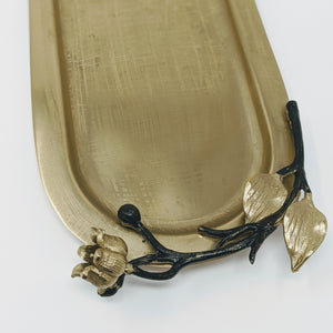 Aurous Gold Tray | 15" Long