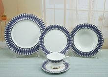 Load image into Gallery viewer, Royal Blue Dinner Set | 4 servings
