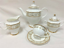 Load image into Gallery viewer, Royal Gold Tea Set | 15 pieces
