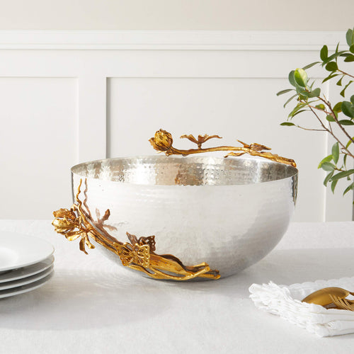 Gilded Flower Bowl | Two Sizes