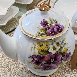 Purple Tea Pot