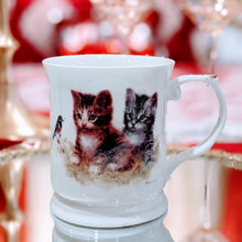 Load image into Gallery viewer, Kittens Bone China Mug

