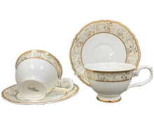 Load image into Gallery viewer, Royal Gold Cup and Saucer Set | Pair
