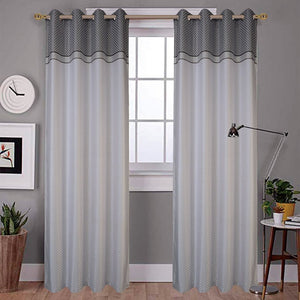 Silver Tina Blackout Curtain | 54" by 90"