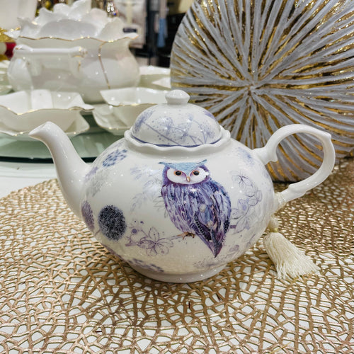 Purple Owl Tea Set | 1000 mL