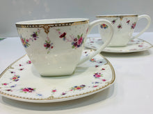Load image into Gallery viewer, Modern Royal Cup and Saucer Set | Pair
