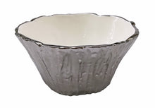 Load image into Gallery viewer, Silver Tree Bark Bowl | Three Sizes
