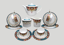 Charger l&#39;image dans la galerie, Ace Elegant Bone China Tea Set | 15 pieces
