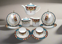 Charger l&#39;image dans la galerie, Ace Elegant Bone China Tea Set | 15 pieces
