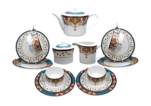 Ace Elegant Bone China Tea Set | 15 pieces