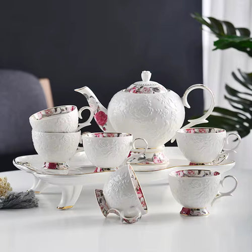 English Floral Tea Set| 6 Serving