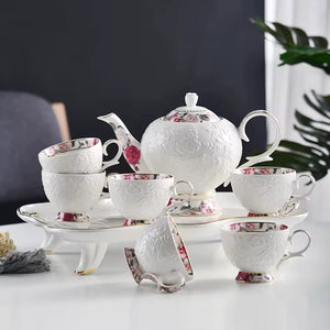 English Floral Tea Set| 6 Serving