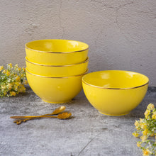 Load image into Gallery viewer, Senorita Yellow 16 Pieces Dinner Set
