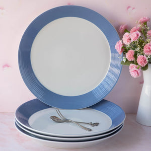 Ripple Blue 16 Pieces Dinner Set