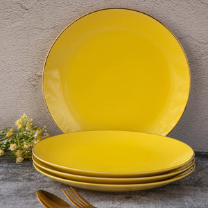 Senorita Yellow 16 Pieces Dinner Set