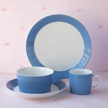 Charger l&#39;image dans la galerie, Ripple Blue 16 Pieces Dinner Set
