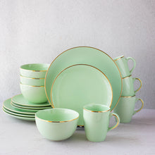 Charger l&#39;image dans la galerie, Senorita Green 16 Pieces Dinner Set
