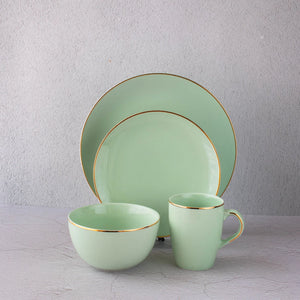 Senorita Green 16 Pieces Dinner Set