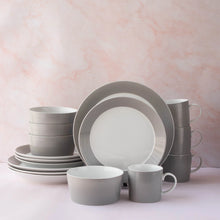 Charger l&#39;image dans la galerie, Ripple Grey 16 Pieces Dinner Set
