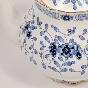 Midnight Blue Flower Tea Pot – Urban Bedding & Home