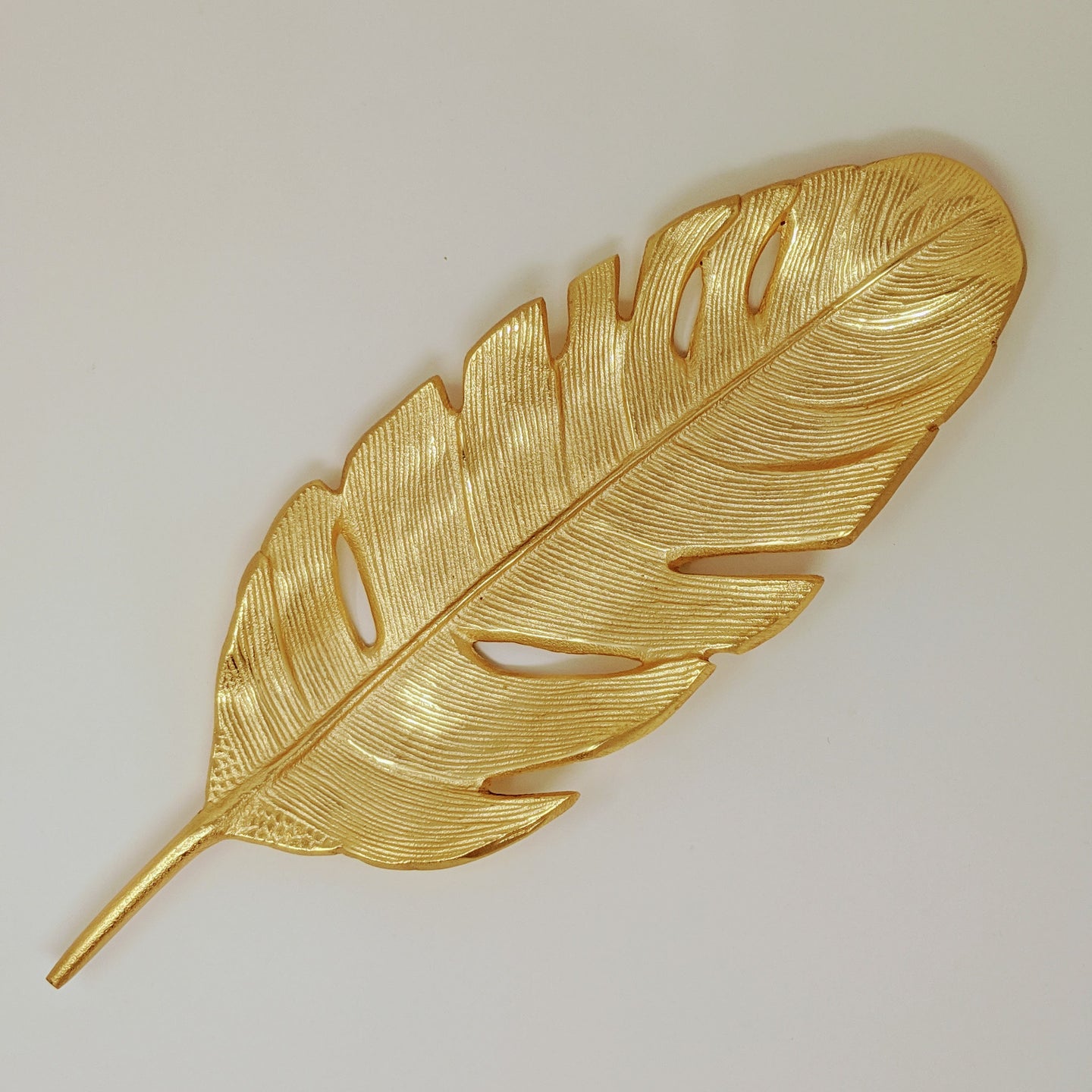 Rose Leaf Tray - Gold