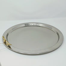 Charger l&#39;image dans la galerie, Golden Bird Round Plate | 14&quot; Wide
