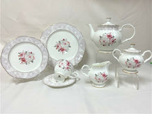 Load image into Gallery viewer, Victoria Flower Tea Set | 6 Serving
