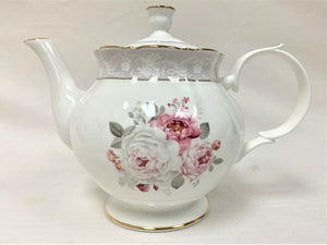 Victoria Flower Tea Set | 6 Serving