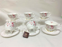 Load image into Gallery viewer, Victoria Flower Tea Set | 6 Serving
