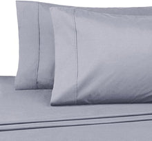 Charger l&#39;image dans la galerie, Grey Organic Cotton Sheet Set | King &amp; Queen
