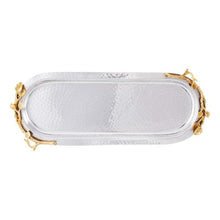 Charger l&#39;image dans la galerie, Gilded Leaf Long Tray | 15&quot; Long
