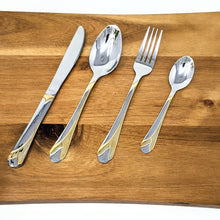 Load image into Gallery viewer, Capri Gold | 24 Pieces Flatware Set
