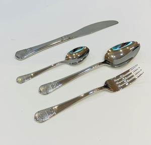 Silver Royal Salute | 24 Pieces Flatware Set