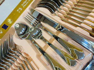 Gold Capri | 78 Pieces Flatware Set