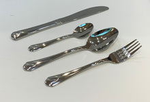 Load image into Gallery viewer, Capri Silver | 24 Pieces Flatware Set
