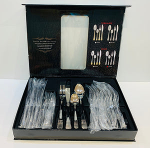 Silver Royal Salute | 24 Pieces Flatware Set