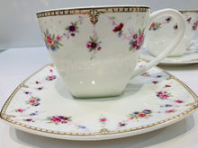 Load image into Gallery viewer, Modern Royal Cup and Saucer Set | Pair
