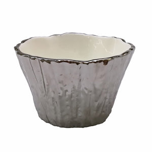 Silver Tree Bark Bowl | Three Sizes