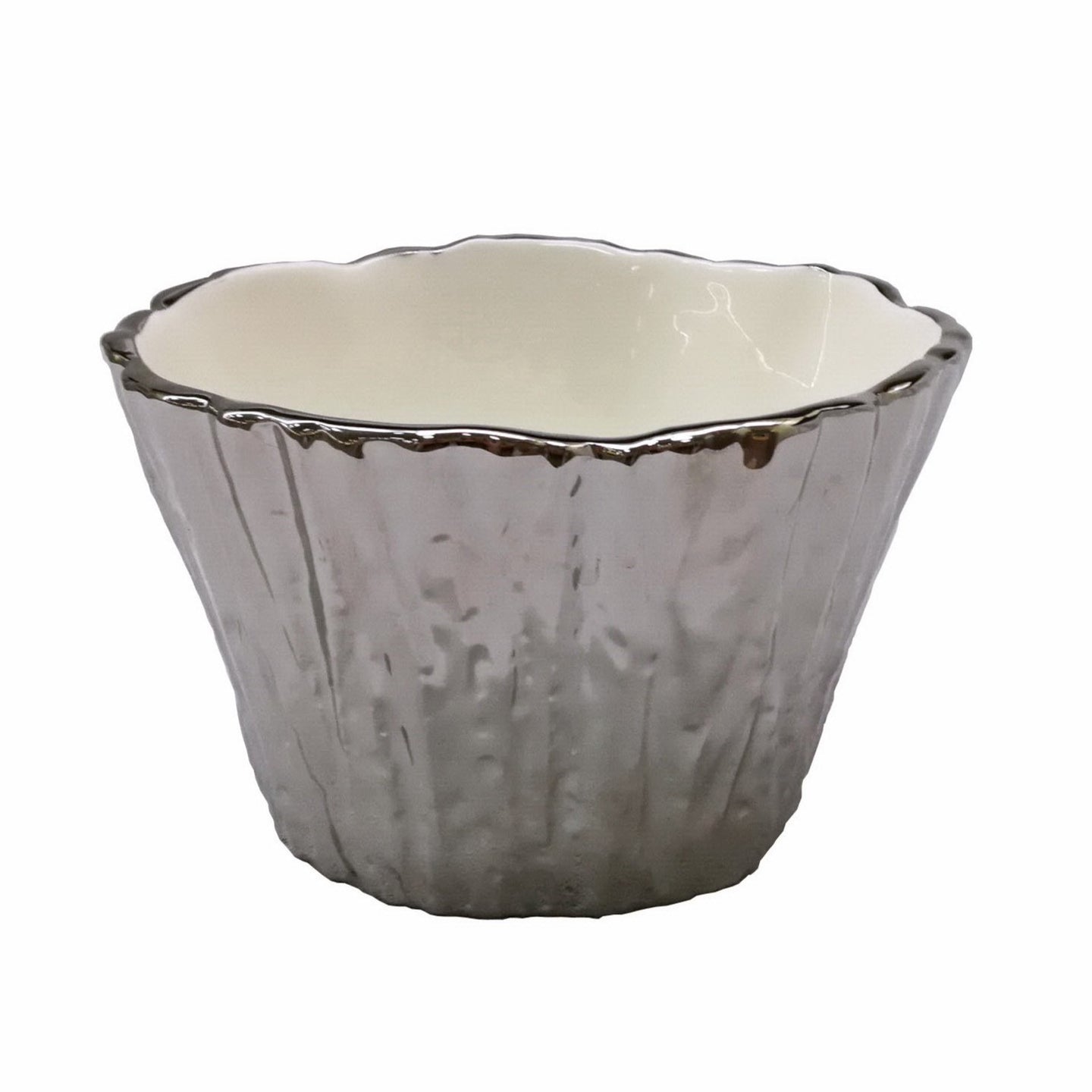 Silver Tree Bark Bowl | Three Sizes