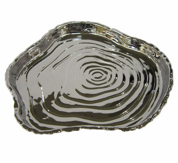 Silver Tree Bark Tray | 8